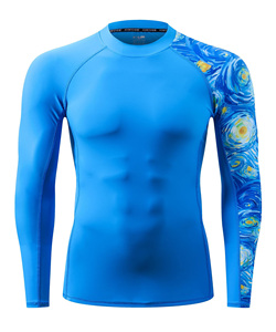 Wholesale Custom Womens long Sleeve Rashguard Sublimation Quick Dry UV Protection Swim Surf OEM Sportswear OEM Wholesale - Product Image 4