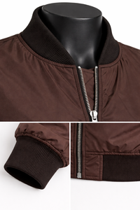 Blouson Bomber Femme Décontracté et Streetwear avec Fermeture Éclair, Manches Longues, Respirant, Chaud pour l'Hiver – Vente en Gros - Product Image 5