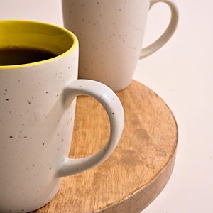 Juego de Café de Cerámica de 300 ml, Diseño Moderno y Lujoso, Ecológico, Duradero, Portátil, para Beber Té, de una Sola Pieza, Regalo de Oficina, Acabado Mate - Product Image 4