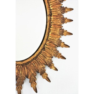 High Standard Quality Oval Metal <b>Wall</b> Mirror With <b>Leaf</b> Pattern Handmade Traditional <b>Decorative</b> Frame - Product Image 5