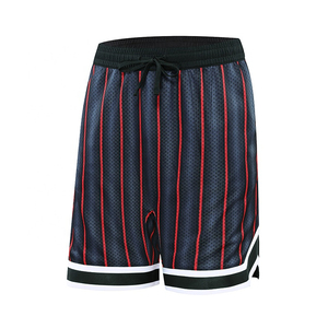 Shorts de basketball légers imprimés en mesh respirant, séchage rapide, antibactériens, confortables, avec cordon de serrage ajustable - Product Image 5