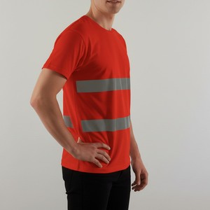 Chemise de sécurité réfléchissante personnalisée avec tissu durable pour les travailleurs de la construction et de l'ingénierie - Product Image 2