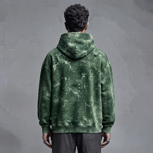 Artículo en Oferta: Sudaderas con Capucha Extra Grandes de Felpa 100% Algodón Lavado para Hombre, con Logotipo Personalizado, Estilo Casual Básico, Hombros Caídos - Product Image 6