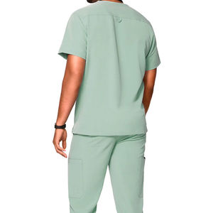 Ensemble de Blouses d'Infirmière Personnalisées Écologiques 2026 – Uniformes Médicaux Unisexe pour Hôpital – Tenues de Médecin Haut de Gamme pour Femmes et Hommes - Product Image 4