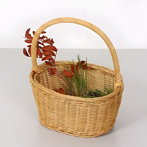 Cestas de mimbre con asa para regalo, cestas de almacenamiento vacías para damas y caballeros, precio de fabricante - Product Image 3