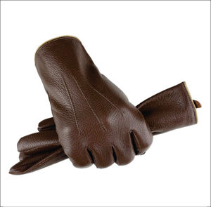 Guantes de Vestir de Invierno para Mujer / Guantes de Cuero sin Forro / Guantes de Cuero de Vestir para Hombre de Invierno - Product Image 2