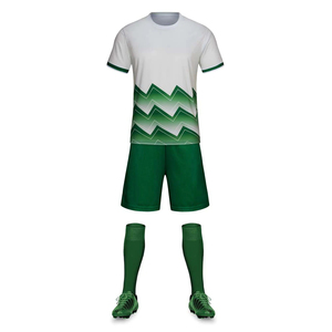 Camiseta de Fútbol Personalizable de Secado Rápido, Poliéster de Alta Calidad, Impresión de Logotipo y Nombre del Club, Nuevo Diseño, Conjunto de Camisetas de Fútbol para Equipos - Product Image 1