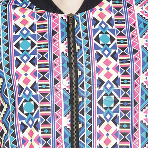 Pakistan Made Signature Style Women Printing Varsity <b>Jackets</b> Premium Quality Garment For Contemporary Fashion For Best Sale - Product Image 6