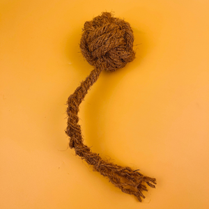 Juguete para Perros de Cuerda de Yute Sostenible – Juguete para Mascotas de Fibra Natural Biodegradable para Dueños de Mascotas Ecoconscientes - Product Image 5