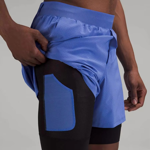 New Wholesale Solid Breathable Logo <b>Men</b> Basketball Gym Sport Athletic Tennis Volleyball Training Soccer Shorts 100% Polyester - Product Image 6
