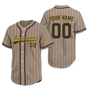 เสื้อเบสบอลระดับมืออาชีพ ผ้าโพลีเอสเตอร์ยืดหยุ่น สไตล์การแข่งขัน พร้อมชุดชื่อและหมายเลข สัมผัสนุ่ม ทนต่อการซีดจาง ลายพิมพ์ - Product Image 1