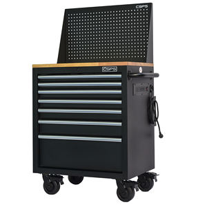 Gabinete de Herramientas Modular de 7 Cajones con Sistema de Cierre con Llave, Rieles con Rodamientos de Bolas, Capacidad de Carga de 680 kg, Personalizable ODM, con Recubrimiento en Polvo - Product Image 4