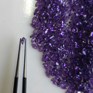 Ametista Natural Africana, Corte Marquesa de 4x2MM, Color Púrpura Intenso de la Mejor Calidad, Gema Suelta para Joyería, Gemas de Red Mountain - Product Image 5