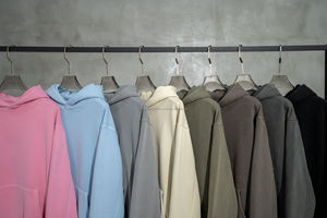 Sudadera con Capucha Morada Estilo Americano para Hombre, Tops Casuales Holgados, Estilo Hip Hop, Logotipo Estampado, Sudadera de Algodón para Mujer - Product Image 4