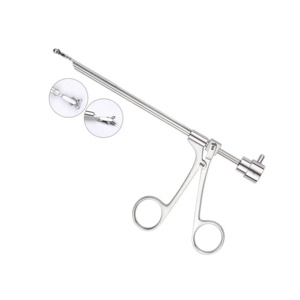 Instruments chirurgicaux de base pince à coupe en fibre optique droite en acier inoxydable de haute qualité hôpital standard allemand utiliser ENT - Product Image 1