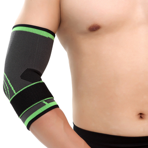 Genouillère Ajustable Noire Orange en Maille Respirante avec Fermeture Auto-agrippante Unisexe pour Protection Sportive et Fitness - Product Image 6