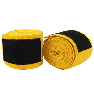 Cotton Durable Boxing Hand Wraps White Comfortable Fit All Seasons Gym <b>Training</b> Use - Product Image 4