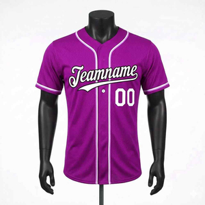 Camiseta de béisbol personalizada con nombre y número, ropa de equipo personalizada, camiseta de béisbol para hombre, camiseta deportiva transpirable de secado rápido - Product Image 1
