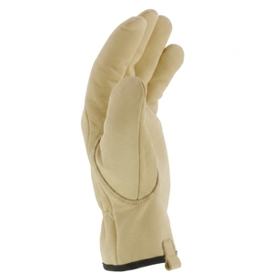 Gants de travail en cuir de vache véritable, gants de sécurité robustes, gants de construction durables en cuir grainé souple - Product Image 2