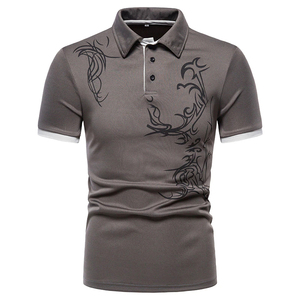 Chemises polo pour hommes en tissu doux, confort décontracté, style moderne et décontracté pour tous les jours, vêtements respirants pour un style de vie actif. - Product Image 3