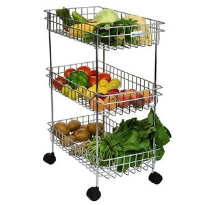 Panier de rangement décoratif en métal industriel, organisateur durable pour le rangement dans le salon - Product Image 5
