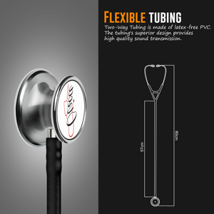 Estetoscopio Manual de Doble Cabeza Estilo Master, de Acero Inoxidable con Diafragma Ajustable para Uso Clínico - Product Image 4