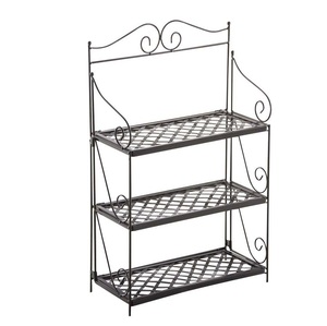 Support de plantes en fer forgé pour l'intérieur et l'extérieur, design tendance, qualité et finition supérieures, pots de rangement pour plantes, vente chaude - Product Image 5
