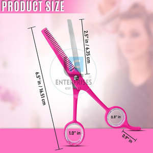 Tijeras de Peluquería Profesionales de Acero Inoxidable, Resistentes y Ecológicas, con Servicio OEM, Nuevo Estilo, Venta al Por Mayor - Product Image 3