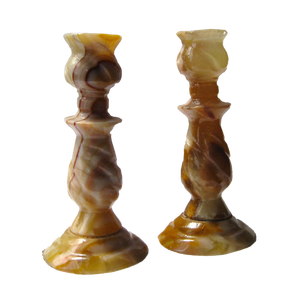 Religious Popular Sale Home Decor Lightweight <b>Marble</b> Onyx Candle <b>Jars</b> Luxury Natural <b>Marble</b> Candle Holder <b>Jar</b> - Product Image 6