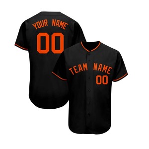Best Quality Adult Baseball Jersey Sportswear Plus Size Custom Sublimation Design Custom Logo Design Custom Team <b>Name</b> Breathable - Product Image 6