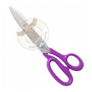 Ciseaux de broderie professionnels pour barbier, pour droitiers, lame en acier inoxydable, pointe arrondie, manche moyen, légers - Product Image 6