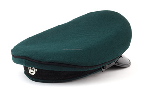 Casquette uniforme artisanale personnalisée, chapeau marine, broderie argentée, couvre-chef professionnel Pakistan - Product Image 4