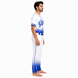 Uniforme de Béisbol Profesional Transpirable de Alto Rendimiento, Ropa de Equipo de Béisbol, Uniforme de Béisbol Hecho con Tela Ligera de Secado Rápido - Product Image 3
