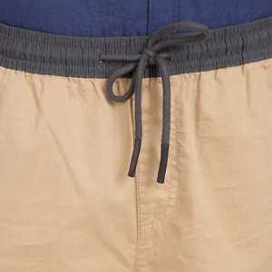 Pantalones Cortos Bermuda de Algodón Caqui para Hombre, Cintura Media, Cordón Ajustable, Estilo Casual, Color Sólido, Bolsillos, Tejido Transpirable, Venta Directa en Línea - Product Image 5