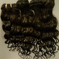 Cheveux humains vierges d'Inde du Sud, marque Temple Sourced SV3, modèle SV301, sans produits chimiques, épais et sains, 100g