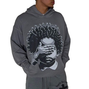 Sudadera con Capucha de Algodón Estilo Griego para Hermandad, Diseño Cómodo con Bordado de Arte Afro para Uso Casual y Regalo - Product Image 5