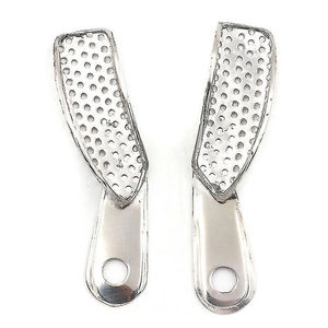 Bandejas de Impresión Dental de Acero Inoxidable, Autoclavables Manualmente, Perforadas, Grandes, para Arcada Superior e Inferior, Protector Bucal, Certificación CE, Alta Calidad - Product Image 5