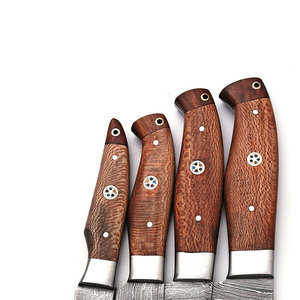 Damascus Style <b>Kitchen</b> Knife Set Premium Damascus Steel Chef Knife Collection For Comfortable Cooking And Food Preparation - Product Image 2
