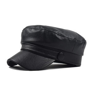 Women's Korean Style Cotton <b>Beret</b> Hat Winter Octagonal Flat Cap Fashion Baker Boy Washed Breathable & Waterproof Custom OEM - Product Image 5