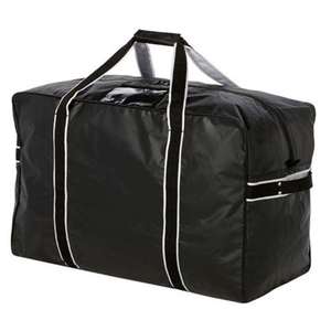 High Quality <b>Navy</b> Blue 600D PVC Duffel <b>Bag</b> – 50-70L Large Capacity Sports Travel <b>Bag</b> with White Trim Custom Logo Printing - Product Image 2
