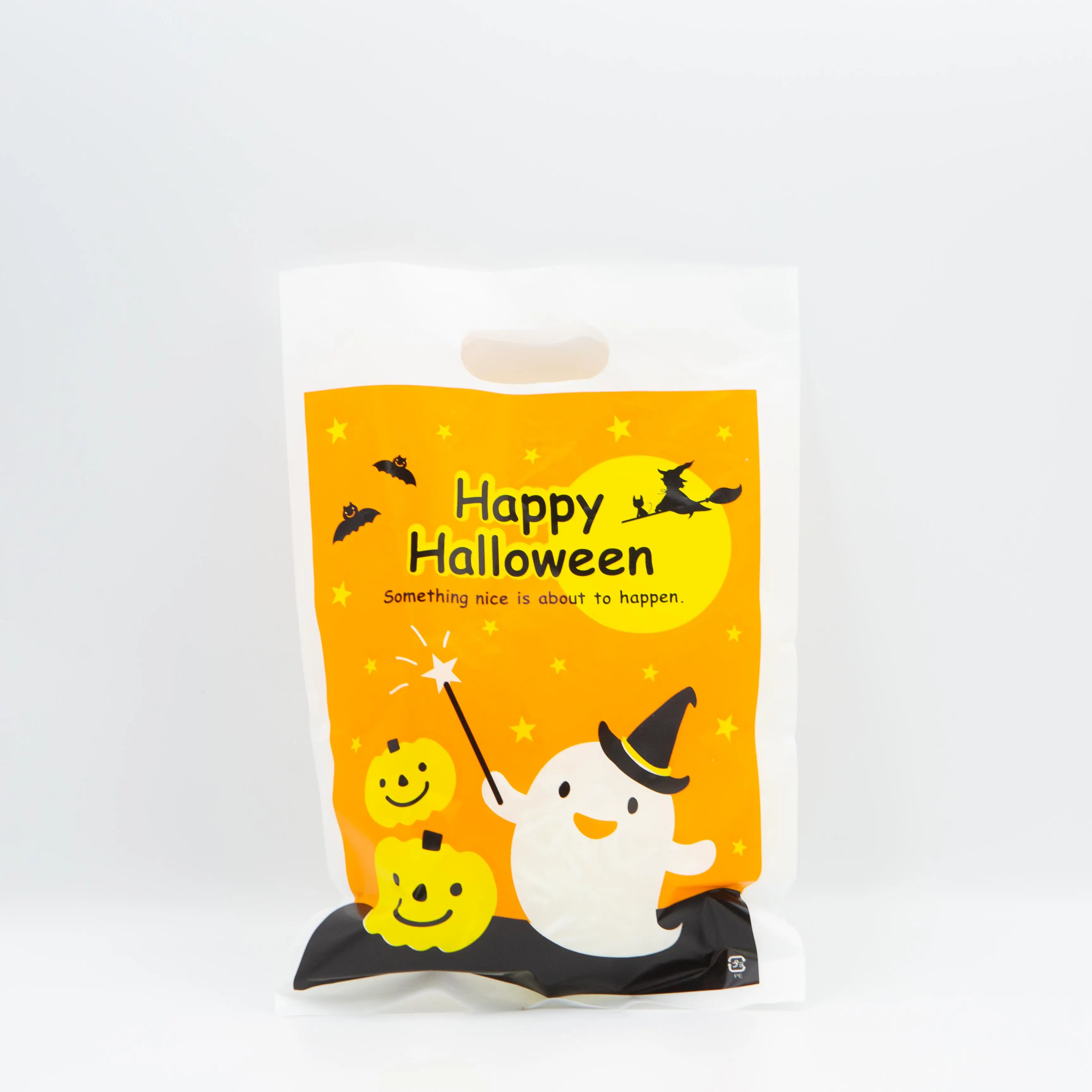 Halloween Party Decor Handbag Pumpkin Witch Print Candy Bags Festival Gift Wrap Packaging Trick or Treat Tote Bags