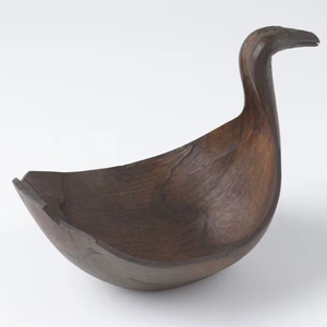 New Duck Shape Acacia Wood Food Dessert <b>Serving</b> <b>Bowl</b> <b>Large</b> Size Premium Design Ideal for Kitchenware and Dining - Product Image 1