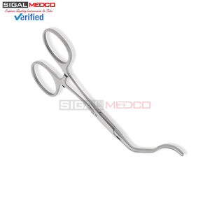 Juego de instrumentos Gregory Profunda: Pinzas de mandíbula DeBakey curvas anguladas, atraumáticas, de vástago recto, manuales, CE, para uso cardiovascular y vascular. - Product Image 5