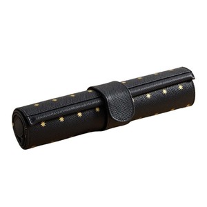 2026 New Style Customized Handmade Portable <b>Smart</b> Soft Foldable Traveling Genuine PU Leather Roll-up Backgammon Luxury <b>Game</b> Set - Product Image 3