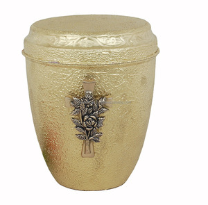 Urna Funeraria de Metal Hecha a Mano, Moderna y Ecológica, Ataúd de Latón para Cenizas de Adultos, Artículos Funerarios de la Mejor Calidad - Product Image 4