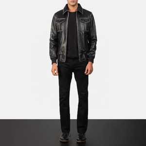 Chaquetas Clásicas de Moda para Hombre, 100% Tendencia, Chaquetas de Cuero para Hombre, Nueva Llegada, Chaqueta de Cuero Personalizada con Color Personalizado para Invierno - Product Image 6