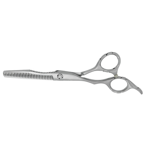 Ciseaux de coiffure en cobalt à 30 dents, en acier inoxydable, pour effiler les cheveux, usage manuel en salon ou à domicile - Product Image 1