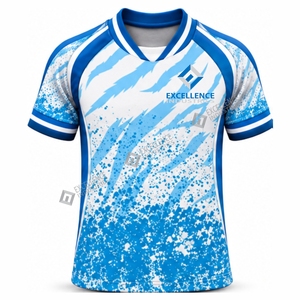 เสื้อฟุตบอลแบบสั่งทำพิเศษ ระบายอากาศได้ดี ชุดทีมสำหรับการฝึกซ้อม การแข่งขัน และกิจกรรมกีฬา - Product Image 2