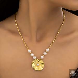PRAO <b>Fine</b> <b>Jewelry</b> <b>Set</b> Anti-Tarnish Necklace with Earrings Elegant and Luxurious Accessory - Product Image 4