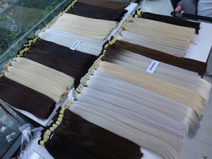 Extensions de cheveux humains bruts de haute qualité pour des tenues élégantes Cheveux naturels Couleur blonde 24 pouces - Product Image 6